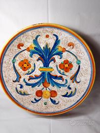 centrotavola ceramica Deruta