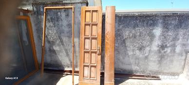 porta da interno con nottolino chiave