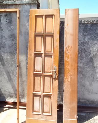 porta da interno con nottolino chiave