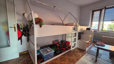 letto bimbi ikea kura 