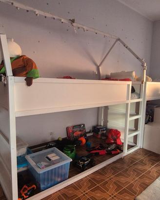 letto bimbi ikea kura 
