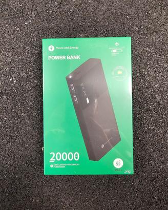 Power bank 20000 mAh X9 con LED – Ricarica veloce 