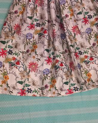 Gonna elegante a fiori