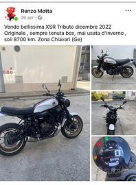 Yamaha xsr X TRIBUTE 700