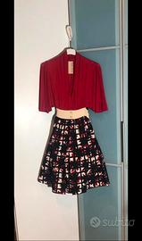 ANTONIO MARRAS  ABITO VINTAGE CON MAXI FIOCCO