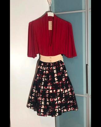 ANTONIO MARRAS  ABITO VINTAGE CON MAXI FIOCCO