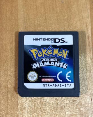 Schedina Nintendo Ds Pokemon Diamente
