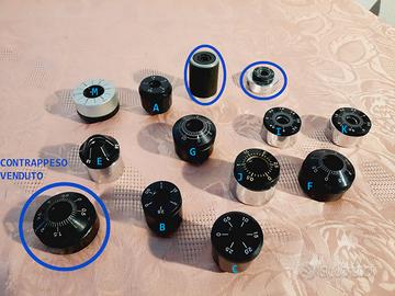 Contrappesi per giradischi varie misure - ricambi