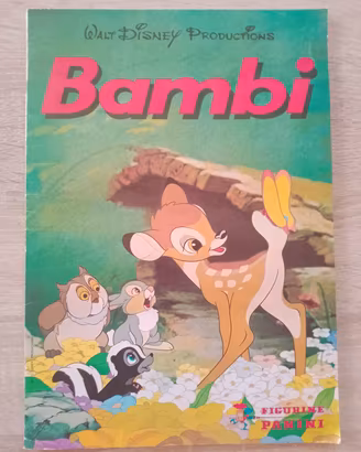album Bambi 1979 Panini
