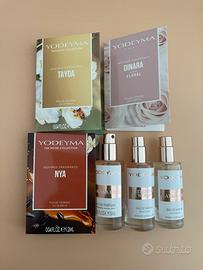 Yodeyma set profumi 15 ml donna originali nuovi