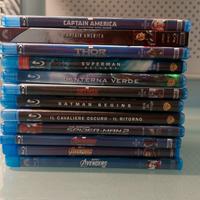 Film Super Eroi Marvel et al. lotto 12 Blu ray