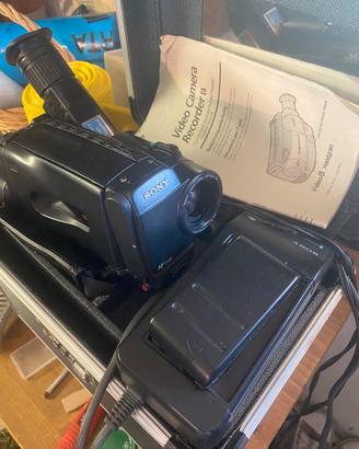 Videocamera Sony 490E completa funzionante