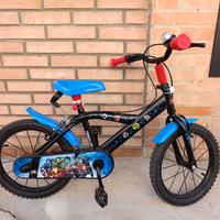 bici bambino da 16 pollici di avengers