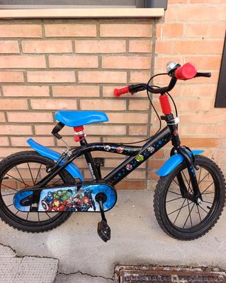 bici bambino da 16 pollici di avengers