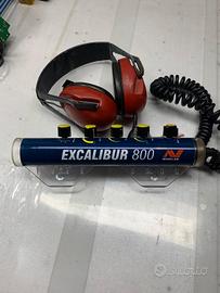 metal detector minelab Excalibur piastraboxcuffie 