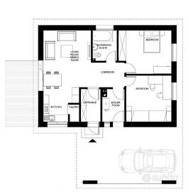Trilocale a Rifredi con posto auto libero