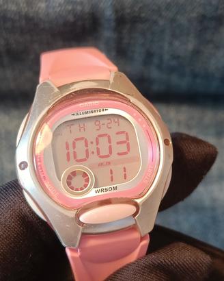 Orologio da donna digitale rosa Casio LW‑200‑4BVEF