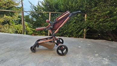 Trio Passeggino + Ovetto marrone bronzo 