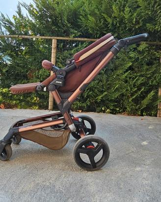 Trio Passeggino + Ovetto marrone bronzo 