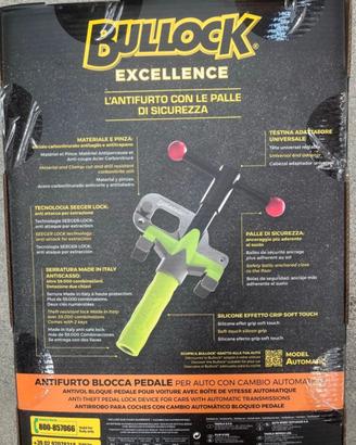 Bullock Antifurto blocca pedali