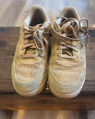 Scarpe Nike Air camoscio beige tgl 35