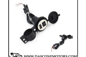 ADATTATORE USB X CARICA BATTERIA MOTO VERSIONE ATT