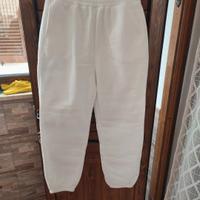 Pantalone tuta bianco