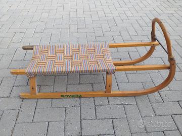 Slittino Rovera in legno 