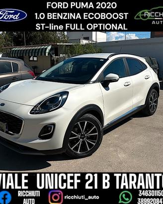 FORD PUMA 1.0 ECOBOOST 2020 FULL OPTIONAL ST-line