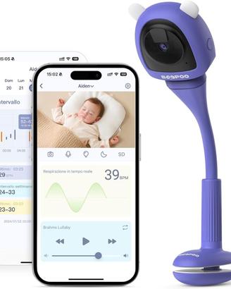 Telecamera Monitor Intelligente per Bambini  BooPo