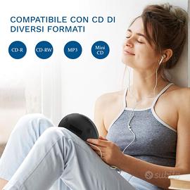 KLIM Discman – Lettore CD portatile con batteria i