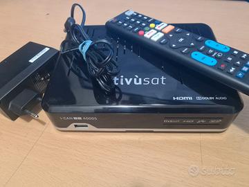 Tivu'sat Ufficiale Decoder I-CAN 4000s  NO CARD