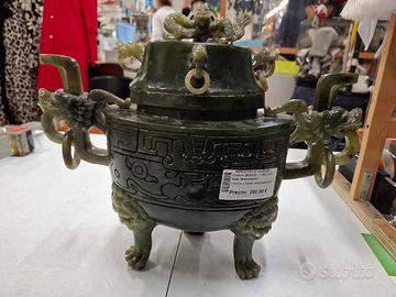 Statua vaso  Cinese dragone