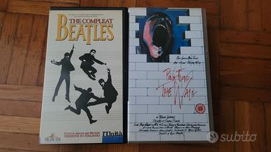 VHS Pink Floyd e The Beatles