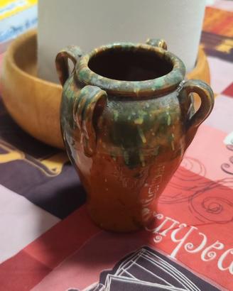 Vaso in terracotta smaltato