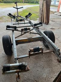 Carrello porta barca