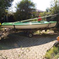 Deriva 470 cantieri Roga + carrello stradale