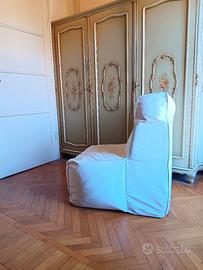 Poltrona pouf sfoderabile