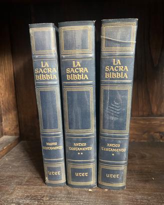La sacra bibbia ed UTET
