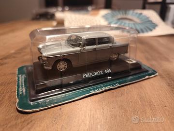 Peugeot 404, scala 1/43, car collection Del Prado