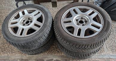 Cerchi 5x100 completi per Vw Golf 4 e altre auto
