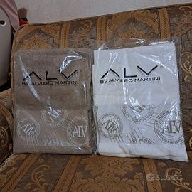 Due set asciugamani viso/ospite Alviero Martini