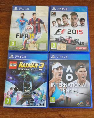 Video giocchi per  la Playstation 4
