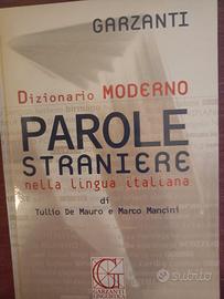 Dizionario Moderno Parole Straniere Garzanti 