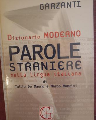 Dizionario Moderno Parole Straniere Garzanti 