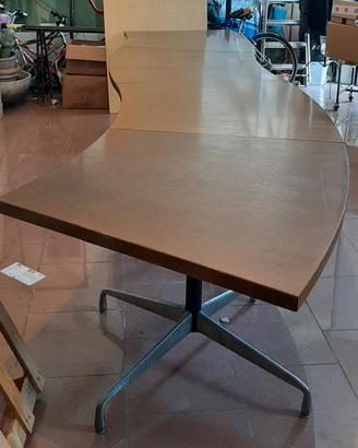Grande Tavolo Modulare a S o ad Arco anni 70 