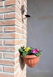 Ciotola con sottovaso in plastica 25 cm. - 3Pz.