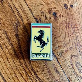 Stemma Ferrari Originale Placca Vintage - 1980