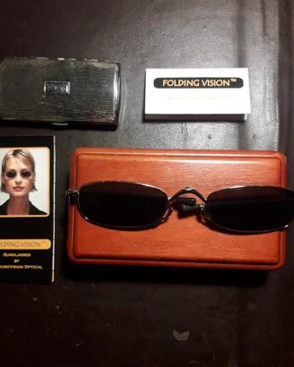 Occhiali da sole vintage Folding Vision
