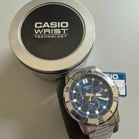 Casio Orologio Enticer Blue Dial MTP-VD300D Nuovo